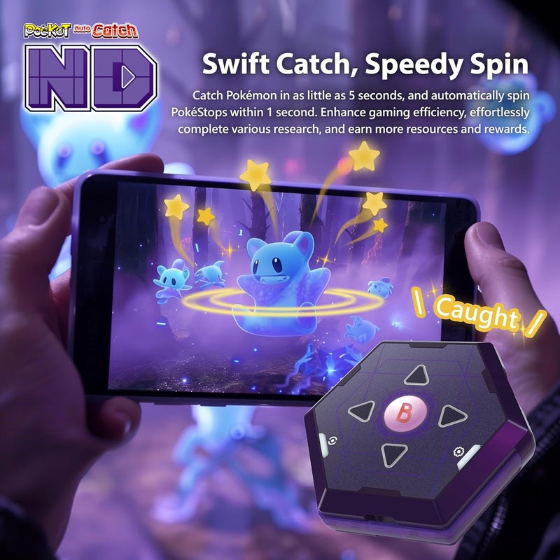 Brook Auto Catch ND – Effortless Auto Catcher for Seniors & Kids | Hyper Tap for Instant Pocket Monster Play | Compact and Hands-Free - Image 5